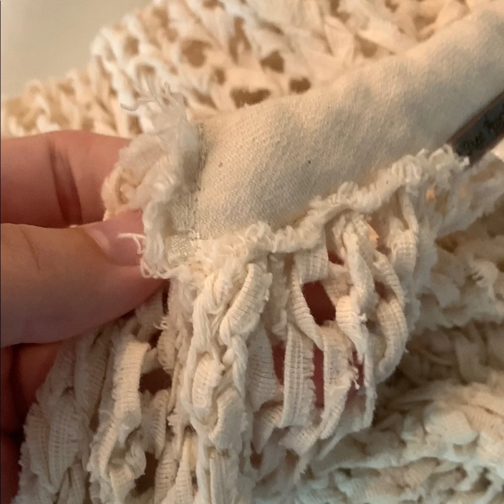 Free People Cream Knit Sweater - Picture 5 of 5